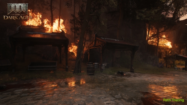 With FSR 'Redstone,' AMD's RDNA 4 GPUs should be able to deliver DLSS 4-like results in games like DOOM: The Dark Ages with Path Tracing enabled.