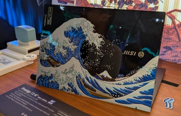 MSI Prestige 13 AI+ Ukiyo-e Edition laptop is one of the most beautiful laptops I've ever seen