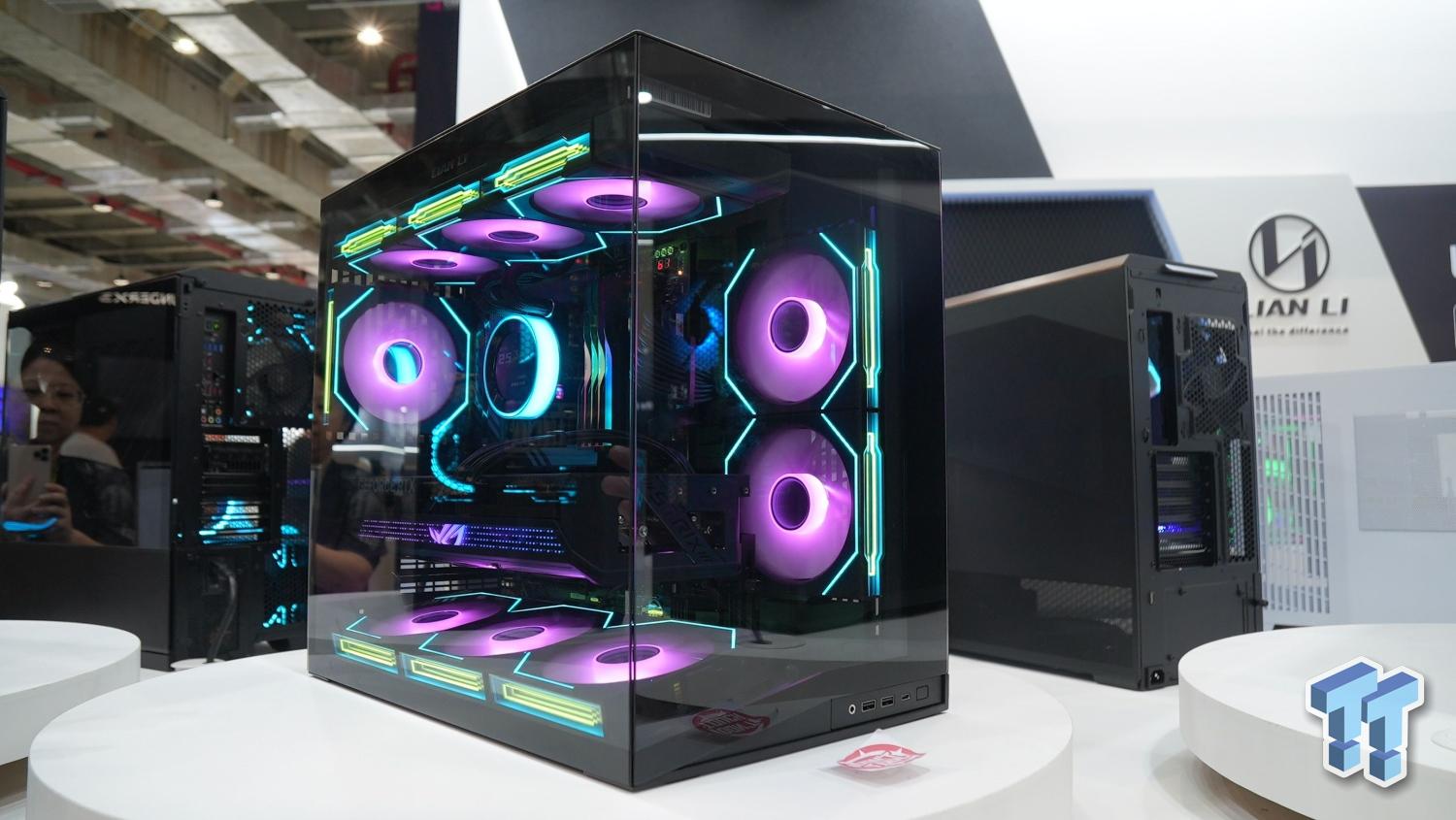 Lian Li Shell Design Case Lian Li's new case makes you ask 'why isn't that flat,' and the answer ...