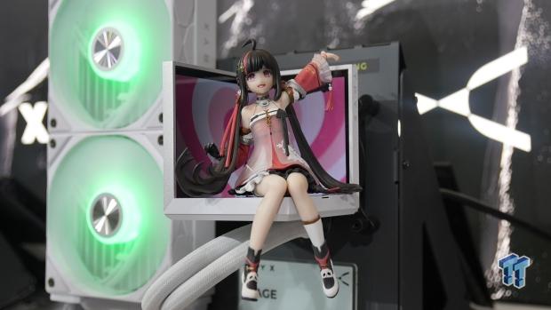 TRYX unveils a CPU cooler with a real stage, and PC case with fabric at Computex 2025