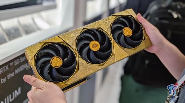 The new GeForce RTX 5090 32G SUPRIM TITANIUM EDITION SOC.