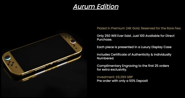 World's first 24K gold Nintendo Switch 2 console officially unveiled 253