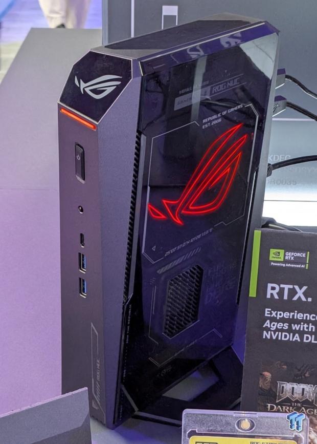 ASUS ROG NUC 2025 at Computex 2025, runs DOOM: The Dark Ages on 4K 165Hz WOLED display 10