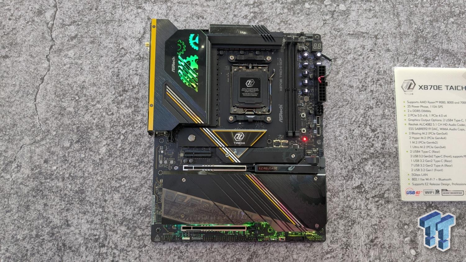 ASRock shows off its first OC Formula mobo for AMD AM5 platform