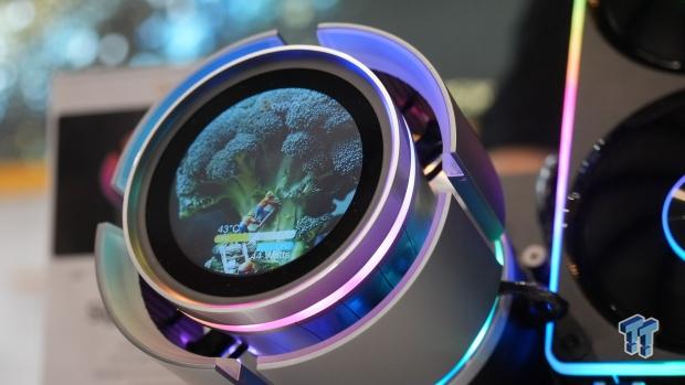 Ocypus unveils a CPU cooler that looks like Tony Stark's heart at Computex 2025