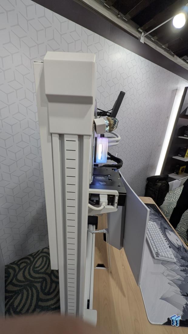 Corsair's Multi Frame Pegboard PC is a showpiece system, supports 3D-printed component mounts 11