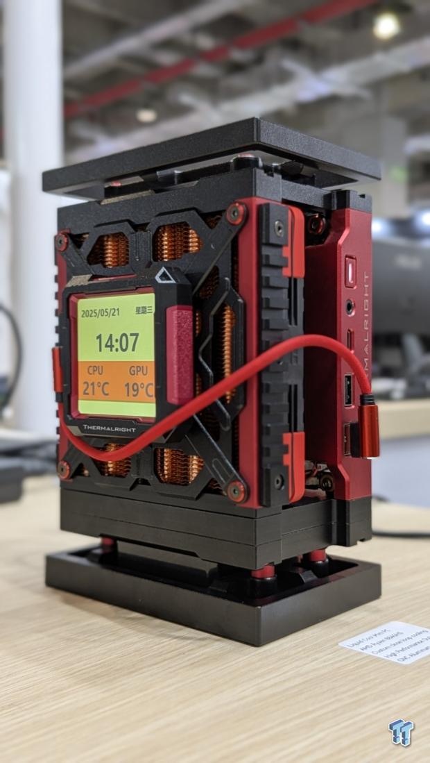 Thermalright teases Mini-PC with AIO at Computex: AMD Strix Point APU, upgradable RAM and SSD 4