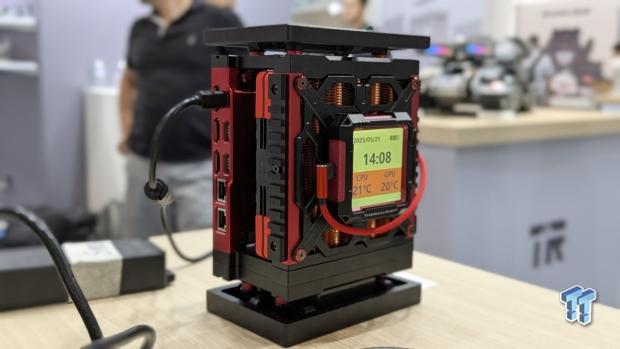 Thermalright teases Mini-PC with AIO at Computex: AMD Strix Point APU, upgradable RAM and SSD