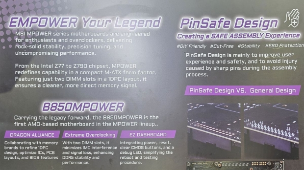 MSI unveils its first neutered motherboard intended for safety 651656