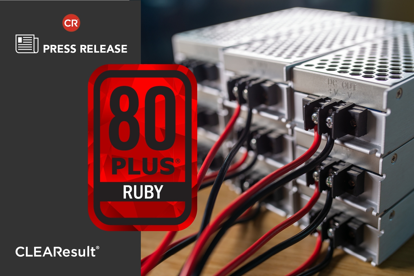 80 PLUS 'Ruby' certification announced for the data center, with a