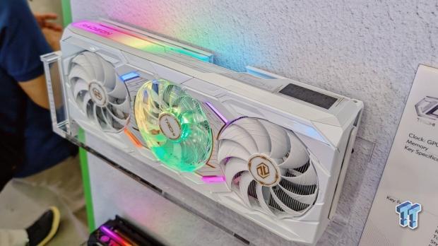 ASRock's new 'concept' Radeon RX 9070 XT Taichi White includes an LCD