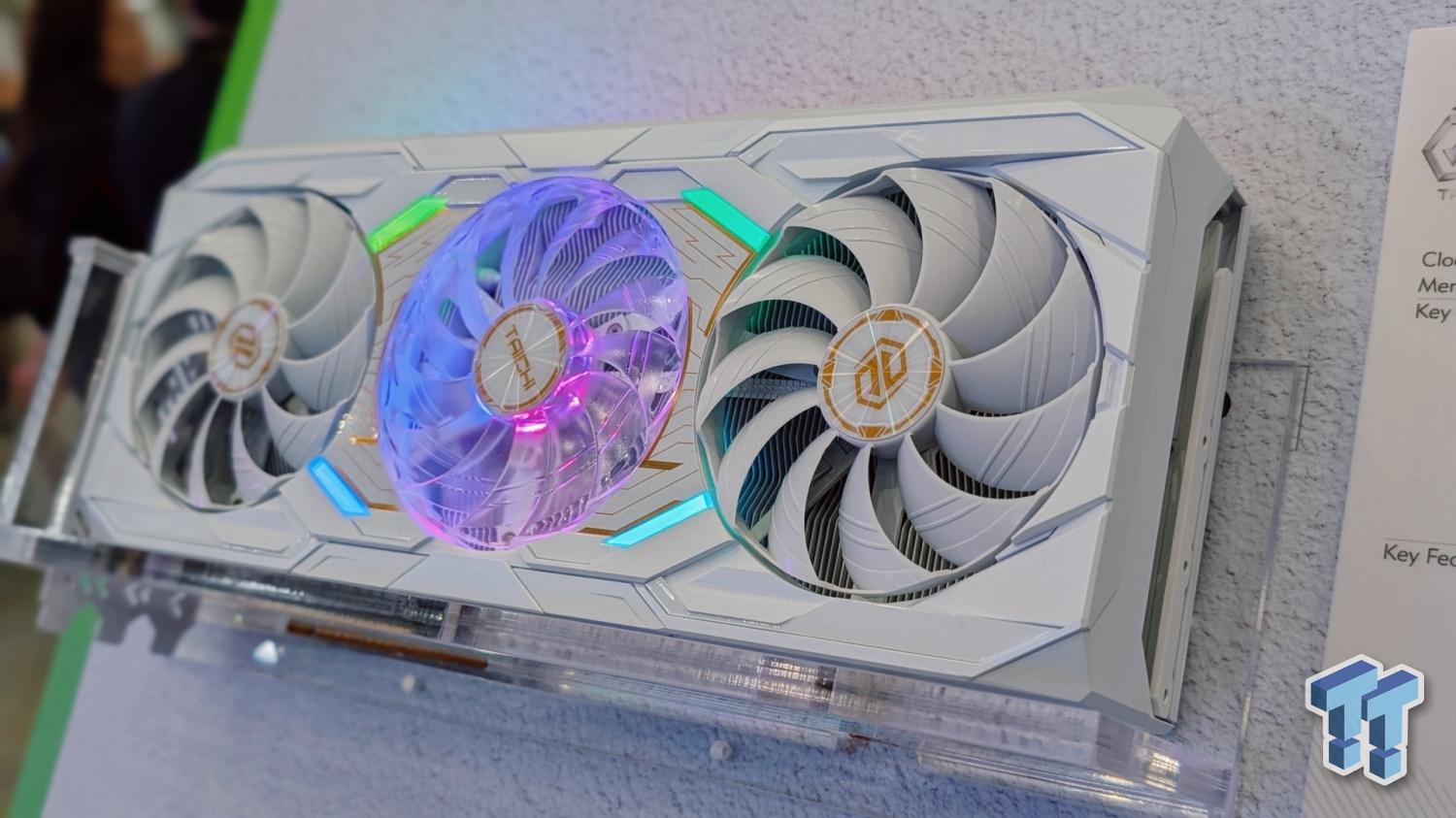 ASRock's new 'concept' Radeon RX 9070 XT Taichi White includes an LCD