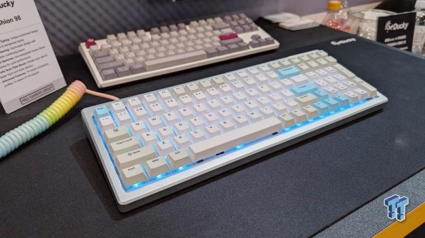 The new Ducky Cushion 98 keyboard is silent and cushiony, unlike any other keyboard we've tried.