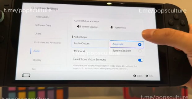Nintendo Switch 2 confirmed 5.1 surround sound support with headphones 165651615