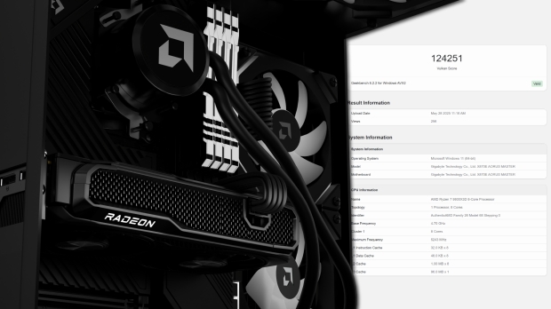 Radeon 9060 XT benchmark results appear online, showing promising gen-on-gen gains