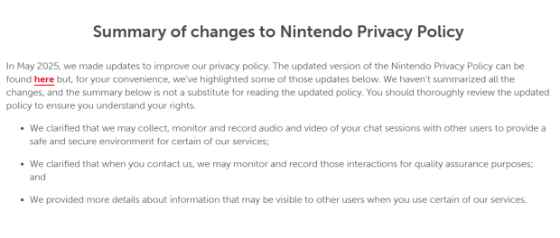 Nintendo confirms it's recording GameChat conversations on Switch 2 897798