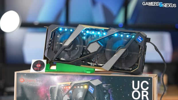 CherryTree's GeeFarce RTX 5027 POS custom mod: pre-built gaming PC inside a graphics card