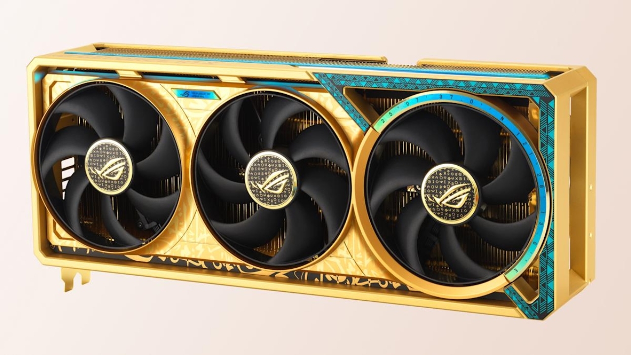 ASUS's gold ROG ASTRAL GeForce RTX 5090 charity auction enters