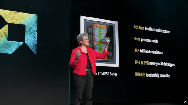 AMD launches Instinct MI350 series AI chips: 185 billion transistors, 288GB HBM3E memory