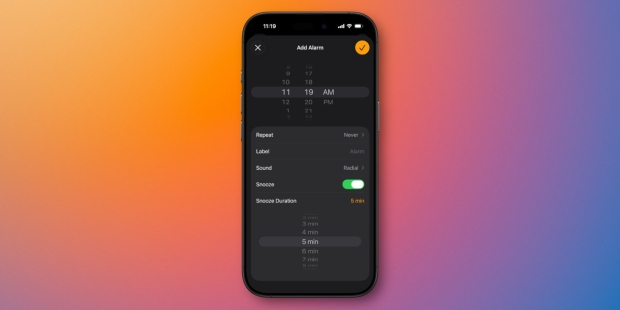 Apple adds no-brainer iPhone alarm feature that Android had since 2013 321321