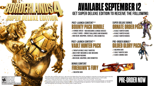 Borderlands 4 isn't an $80 game, won't have Switch 2 version at launch 45