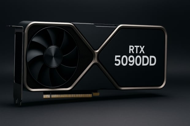 NVIDIA GeForce RTX 5090 DD teased, more than a handful in terms of GPU performance