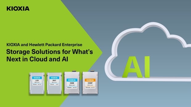 KIOXIA will showcase what's next in cloud, AI, and space exploration at HPE Discover 2025