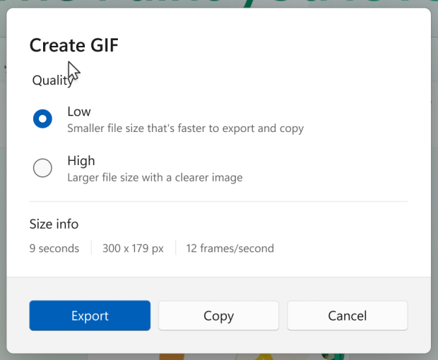 Windows 11 users will soon be able to make GIFs with just a few clicks 362662