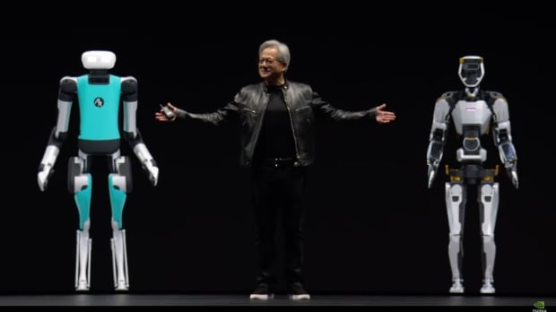 NVIDIA and Foxconn discussing the deployment of humanoid robots to make AI servers in the USA