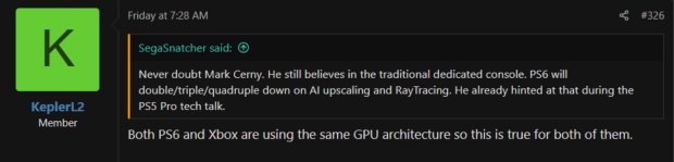 AMD's next-gen UDNA GPUs for new Radeon, PlayStation 6, Xbox: 20% faster raster, 2x in RT, AI 88