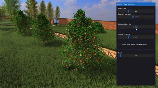 AMD demonstrates real-time GPU tree generation tech using only 55KB of memory 02