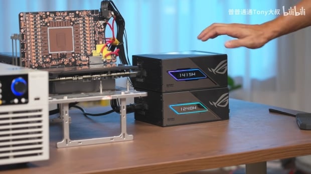 ASUS RTX 5090 BTF 2.5 connector pushes over 1000W power, more reliable than 16-pin connector