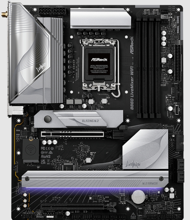 Win an ASRock B860 LiveMixer WiFi motherboard - exclusive to TweakTown newsletter subscribers 888