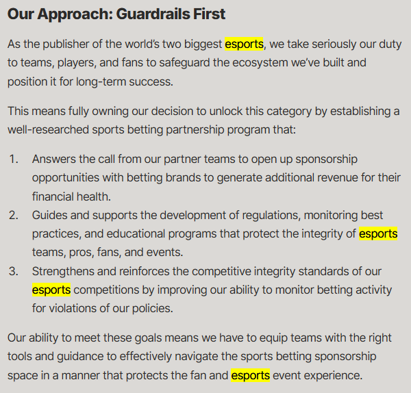 Riot Games officially embraces sports betting sponsorships for League of Legends and Valorant 300