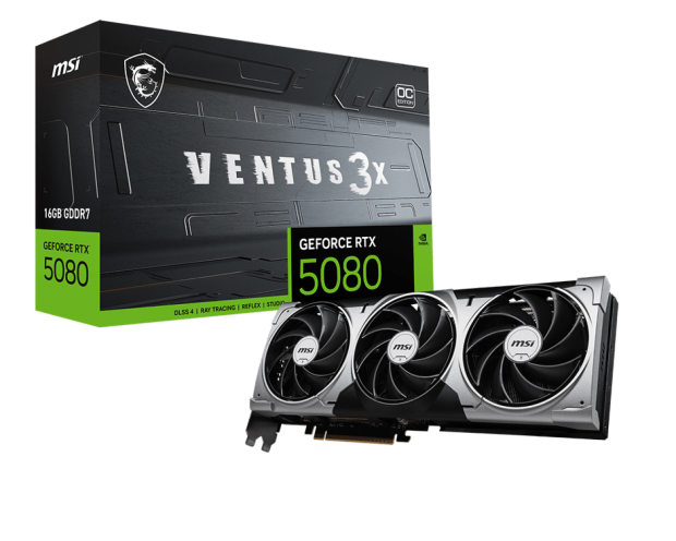 Win an MSI GeForce RTX 5080 Ventus 3X OC GPU - exclusive to TweakTown newsletter subscribers!