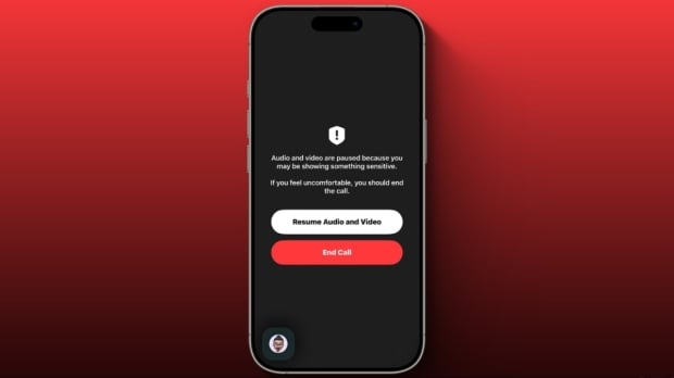 Apple will now automatically put a stop to any nudity on FaceTime