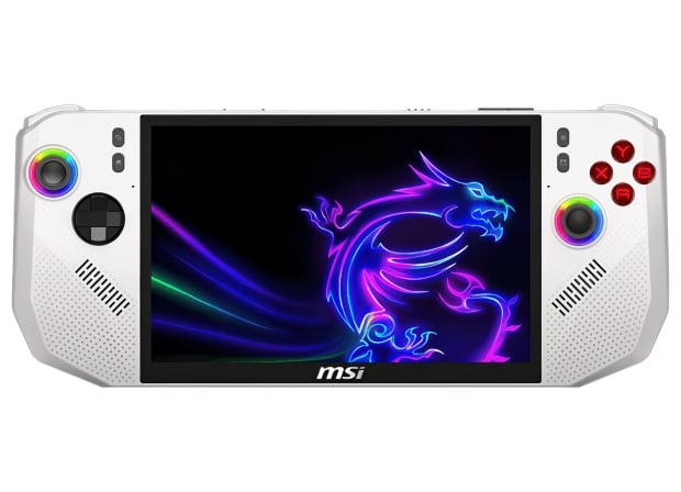 MSI Claw A8 gaming handheld powered by AMD Ryzen Z2 Extreme SoC up