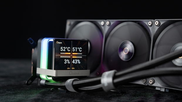 Ocypus Sigma PRO is a new AIO cooler with a floating pump design and IPS display