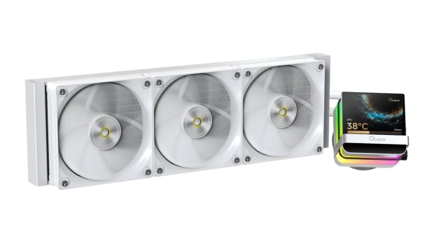 Ocypus Sigma PRO is a new AIO cooler with a floating pump design and IPS display 4