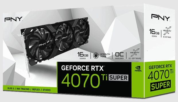 最安値！PNY GeForce RTX 4070Ti Super 16GB PNY GeForce RTX™ 4070 Ti SUPER 16GB VERTO™ Overclocked