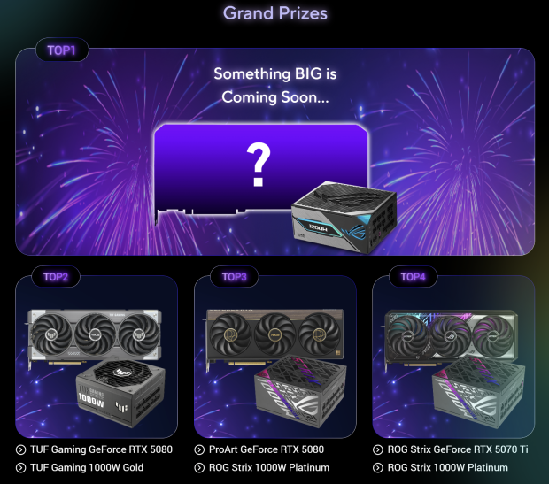 ASUS plans 'special' RTX 5090 card launching on August 19, could be the ROG MATRIX RTX 5090 49