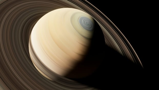 Saturn may have just taken a historic hit - and someone caught it on camera