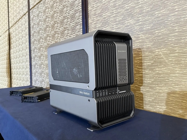 MaxSun Mini Station: all-Intel hardware with up to Core Ultra 9 285HX, dual Arc Pro B60 GPUs 72