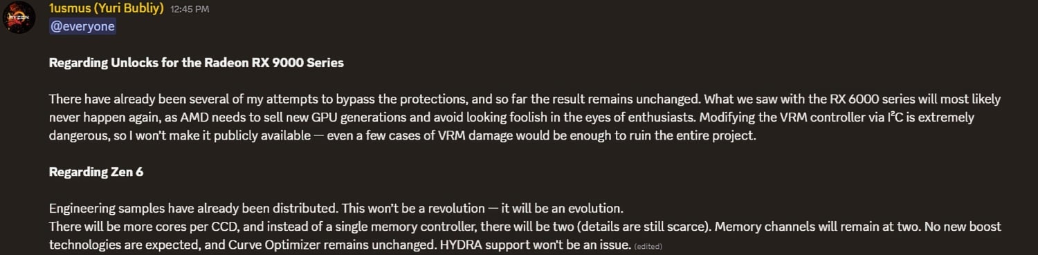 AMD's next-gen Zen 6 CPU samples are in the wild, more CPU cores, new ...