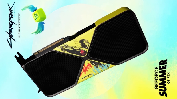 NVIDIA is giving away a custom Cyberpunk 2077-themed GeForce RTX 5090 graphics card