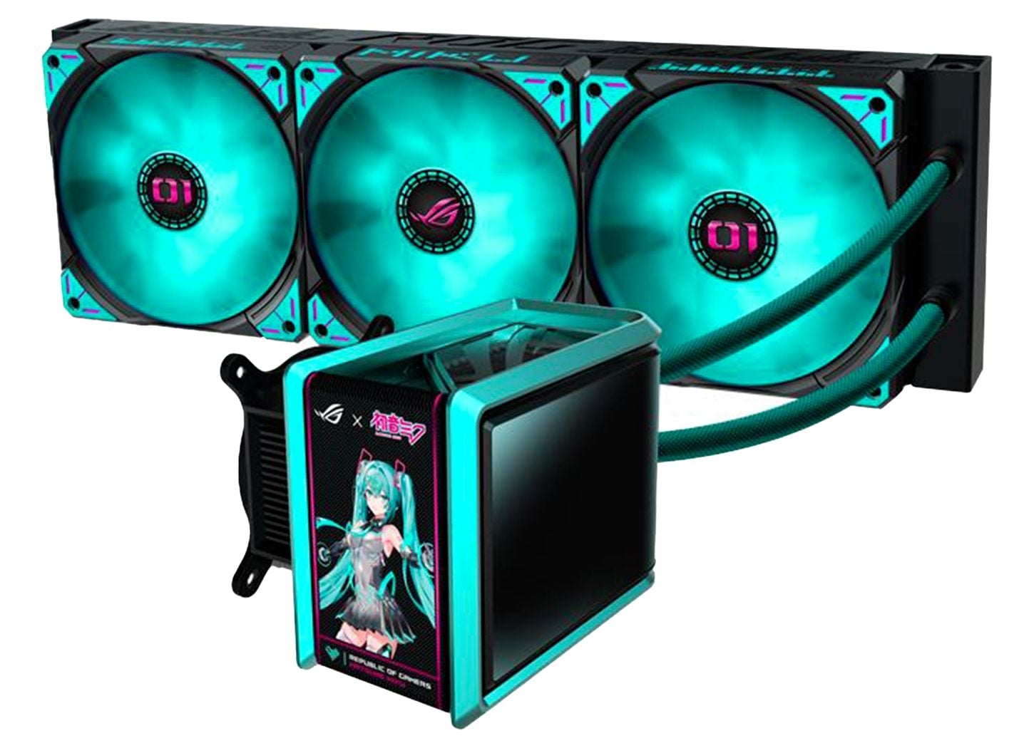 ASUS reveals new ROG Astral RTX 5080 'Hatsune Miku' GPU with its