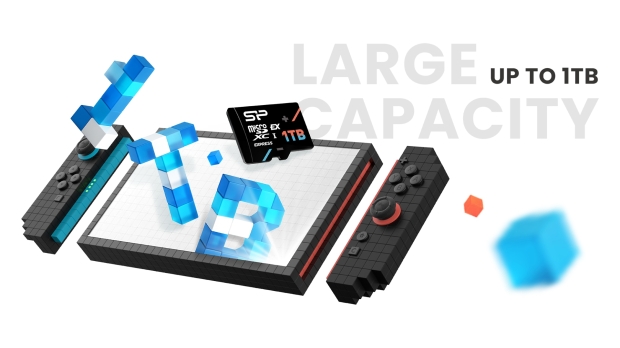 The new Silicon Power Hypera microSDXC Express Card offers up to 1TB of storage expansion for Nintendo Switch 2 gamers, image credit Silicon Power.