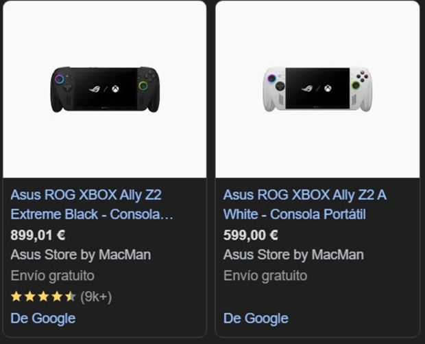 ASUS accidentally leaked the prices for the Xbox Ally and Ally X 626226