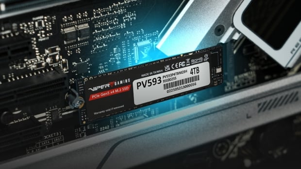 Patriot's flagship Viper Gaming PV593 Gen5 SSD is built for gaming, AI, and video editing
