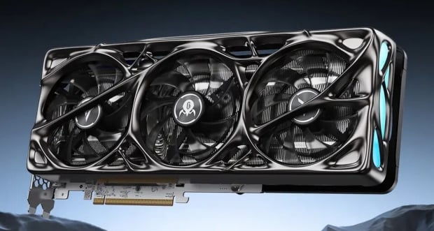 GravaStar and Yeston reveal cyberpunk-inspired Mercury Nova Radeon RX 9070 XT graphics card